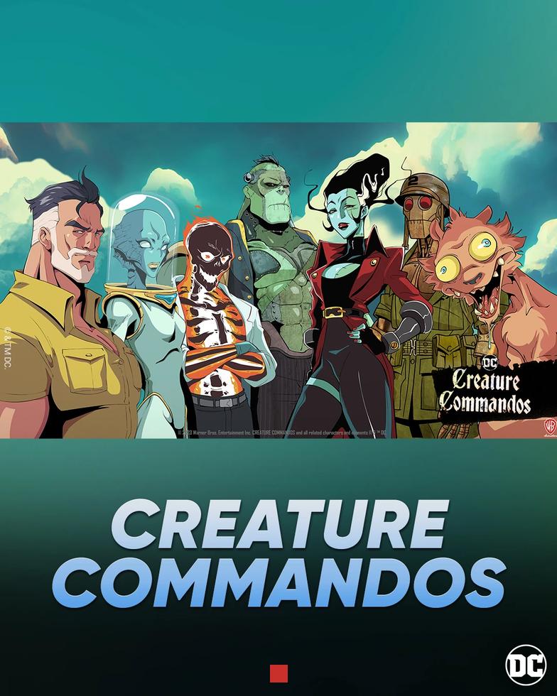 CREATURE COMMANDOS Artwork Reveals Final Character Designs For The DCU's First Superhero Team