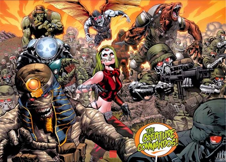 CREATURE COMMANDOS Artwork Reveals Final Character Designs For The DCU's First Superhero Team