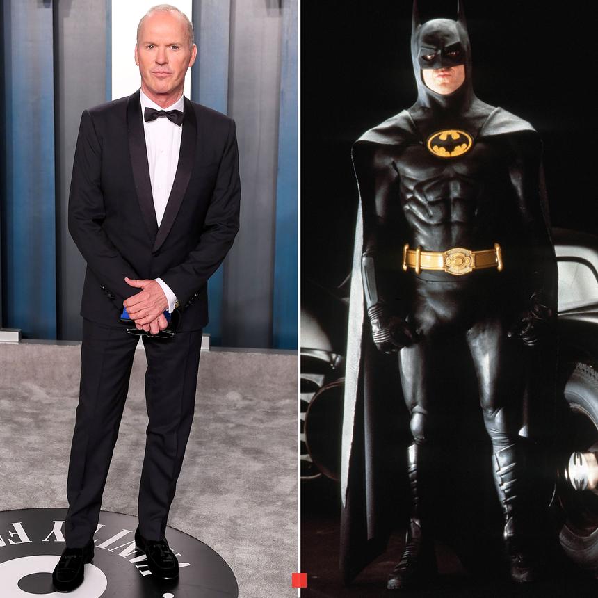 Michael Keaton's Batman faces Michael Keaton's Beetlejuice in a new series of tie-in covers from DC